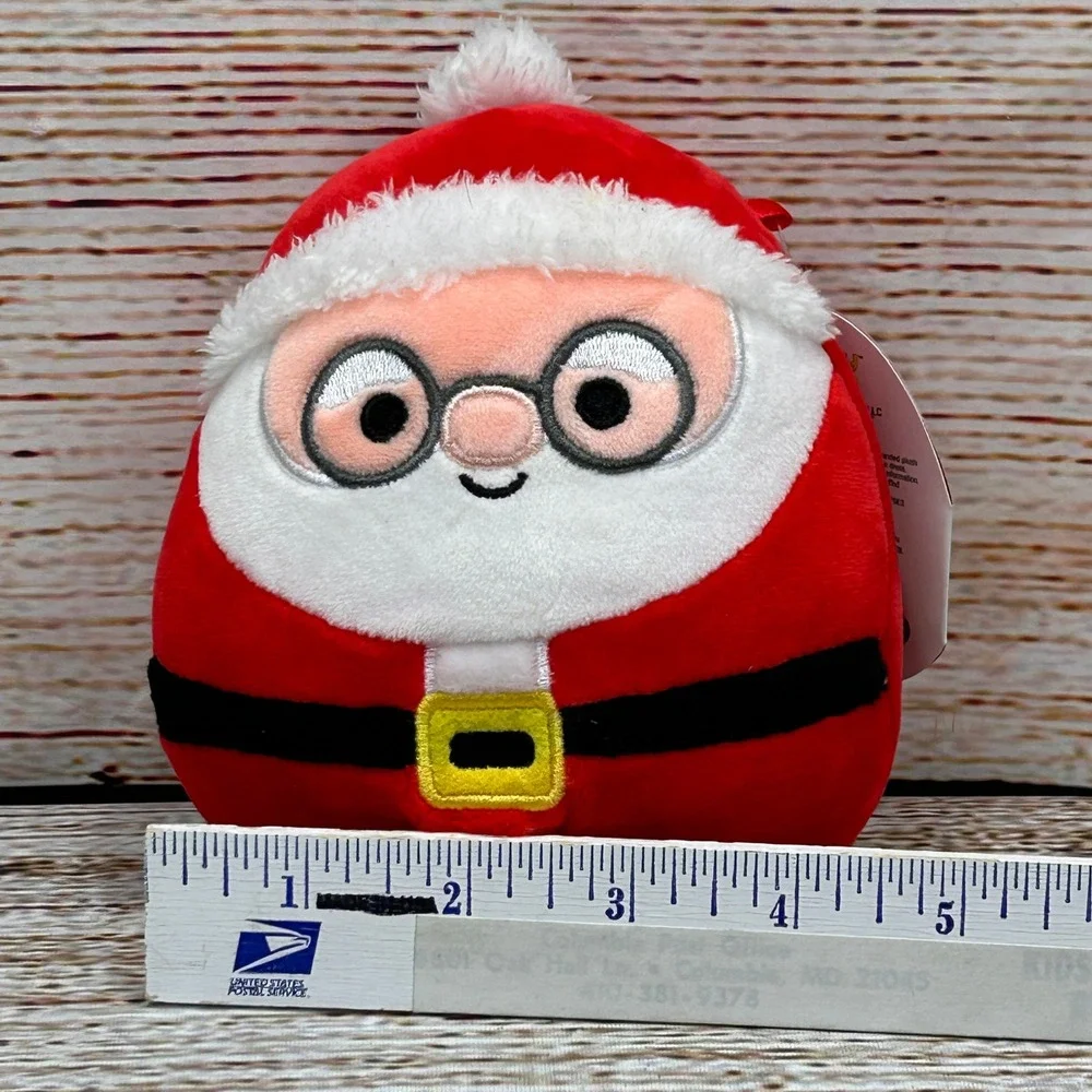 Squishmallows Nick‎ the Santa Claus 5 Inch Christmas Plush Red White